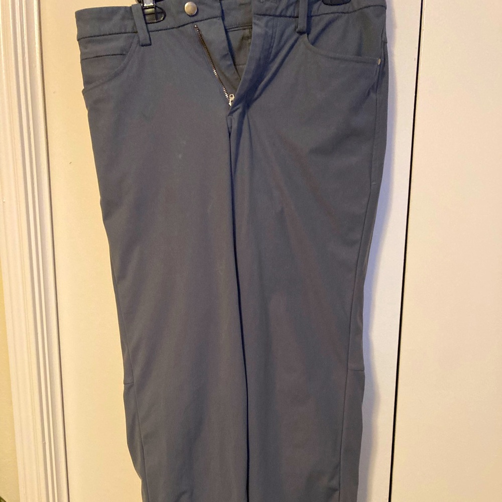 Gray lululemon ABC pants 32 slim fit.